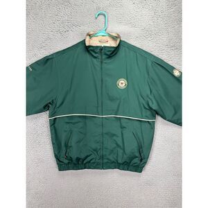 Cutter Buck Jacket Mens Medium Green PGA Championship Baltusrol‎ 2005 Full Zip